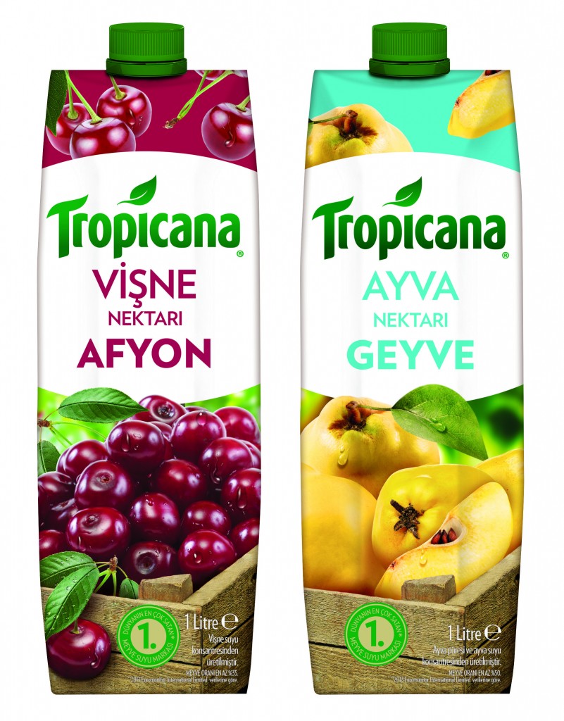 Tropicana Afyon Vişne ve Tropicana Geyve Ayva’ya uluslararası ödül
