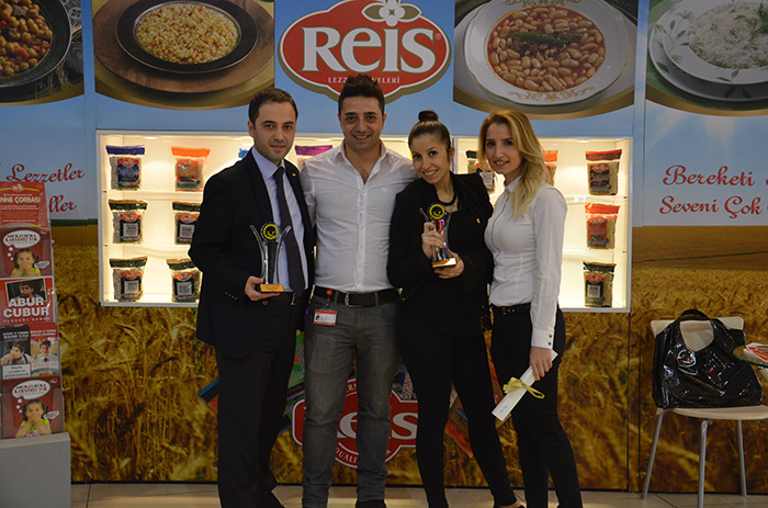 Reis Gıda, 2015 Yılı Tüketici Kalite Ödülü’nü aldı