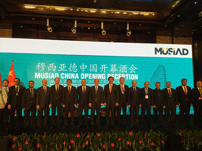 MÜSİAD Çin Halk Cumhuriyeti temsilciliği açıldı