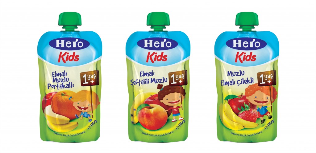 Hero Kids Meyve Püreleri