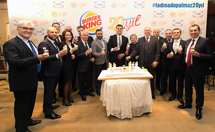 Burger King, Türkiye’deki 20. yılını kutluyor