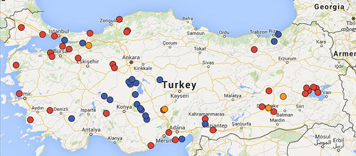 81 ildeki gönüllü temsilcileri iletti, TEMA haritaladı: Türkiye’de en az 59 su varlığı ciddi tehdit altında