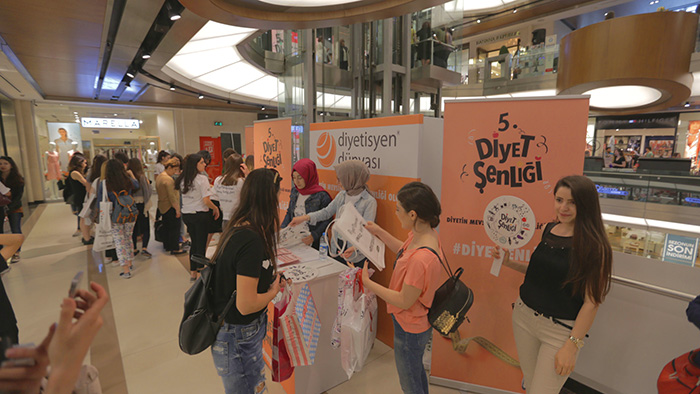 5. Diyet Şenliği, sağlık yaşam trendlerini İstanbullularla buluşturdu