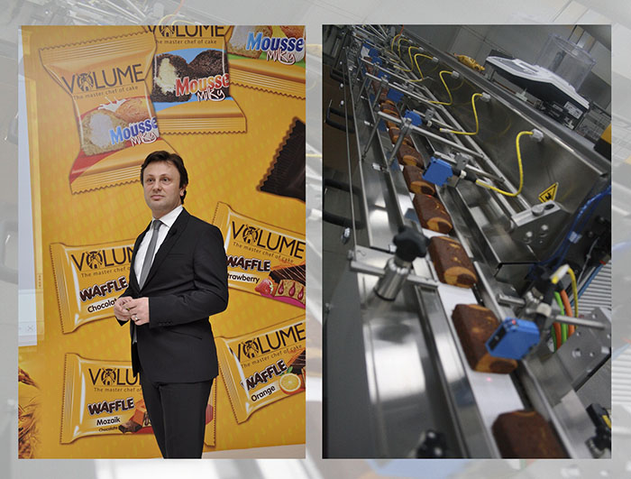 Çağla Çikolata, 35 milyon TL yatırımla kek pazarına girdi