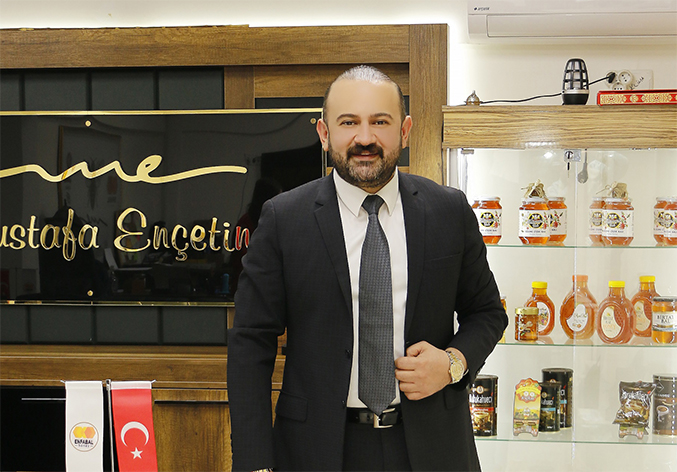 Enfa Gida'nın Genel Muduru Mustafa Encetin